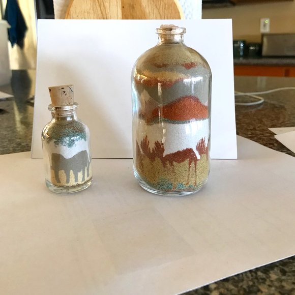 Accents Vintage Sand Art Bottles Poshmark